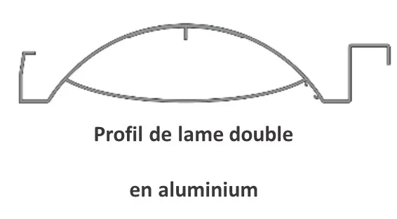 Pergola bioclimatique en aluminium Menea 4x3 motorisée grise – Image 2