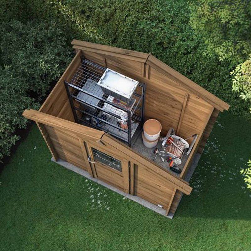 Chalet de Jardin en Bois Traité – 4.2 m2 – Qualité Premium- Prix usine – DESTOCKAGE – Image 2