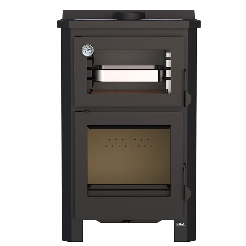 Poêle à bois avec four et plaque de cuisson Pramoda - 14 Kw – Image 3